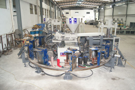 Роторный одиночный ботинок дождя цвета делая 80-100 пар машины согласно с час/12 станции