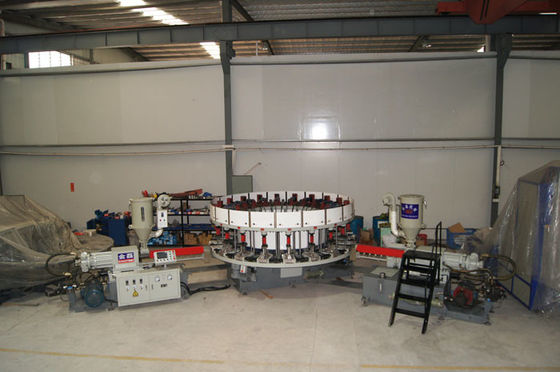 ботинки ПВК 8.2*3.6*2.5м делая машиной 20 станций для термопластикового сырья