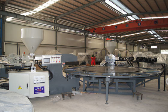 Автоматический ботинок безопасности делая машину, прессформу ботинка спорт ПВК единственную делая машину