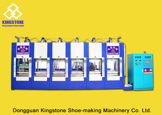 6 машин инжекционного метода литья ботинок пластмассы станций для делать подошв тапочки ЕВА