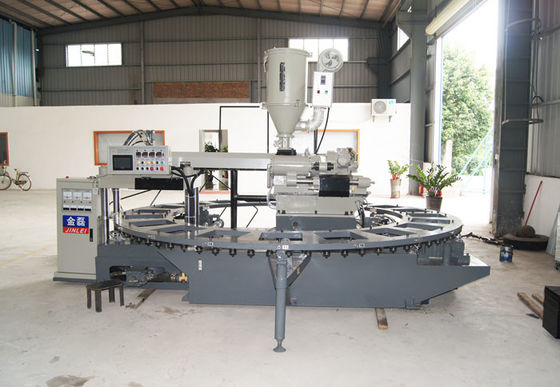 Цвет машины впрыски подошв высокой пятки вертикальный пластиковый отливая в форму Моно