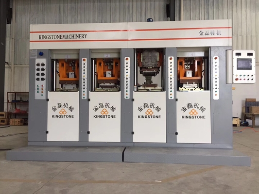 Статическая одна подошва ботинка 2 цветов 60KW делая машину