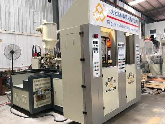 2 подошва PVC TPR инжекторов TPU TR станций 2 делая машины с системой сервопривода 3.5*3.8*2.8m