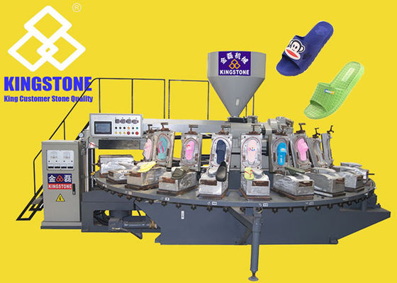 Пластиковый PVC Slipppers делая машину с роторной станцией таблицы 24